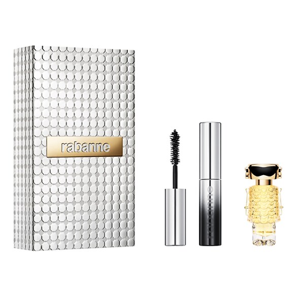 Rabanne Coffret Format Voyage - Eau de Parfum Fame & Mascara Eyephoria Famous, RABANNE MAKEUP